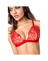 Ensemble sexy 2 pièces en crochet tricoté avec haut ajustable et string 