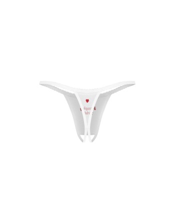 Weddya Bride string ouvert blanc