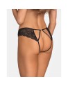 Divienne string ouvert noir