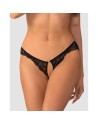 Divienne string ouvert noir