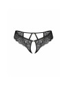 Divienne string ouvert noir