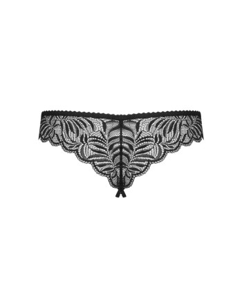 Contica Tanga ouvert - Noir