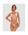 Luise Sublim ensemble ouvert 2 pièces - Blanc