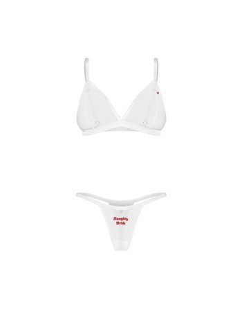 Weddya Bride ensemble de lingerie 3 pièces - Blanc
