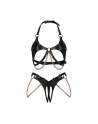 Anyya ensemble ouvert 2 pièces - Noir