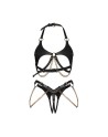 Anyya ensemble ouvert 2 pièces - Noir