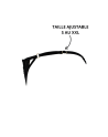Tanga noir en dentelle avec bijou losanges dorés