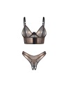 Soranna top et string ouvert