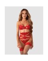 Matildea ensemble lingerie ouvert rouge