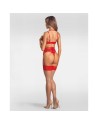 Matildea ensemble lingerie ouvert rouge