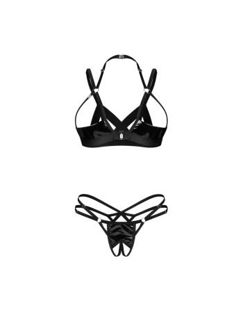 Keira Lise ensemble lingerie ouvert noir