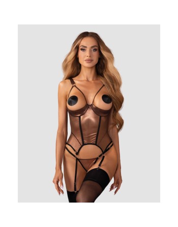 Soranna corset et string ouverts