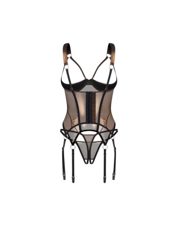 Soranna corset et string ouverts