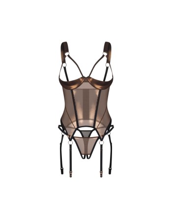 Soranna corset et string ouverts