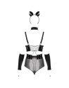 Silveria Ensemble 6 pcs - Argent et Noir