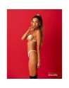 Lustique harnais soutien-gorge blanc PREMIUM