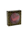 Paire de cache tétons adhésifs étoile pailletée sequin rouge 