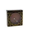 Paire de cache-tétons piercing barre faux diamant peau foncée 