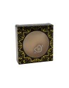 Paire de cache-tétons piercing barre coeur faux diamant peau claire 