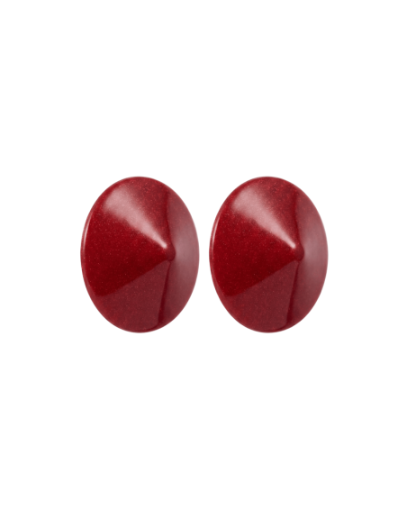 Nipple Métal rouge Cache tétons cône 