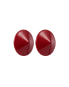 Nipple Métal rouge Cache tétons cône 