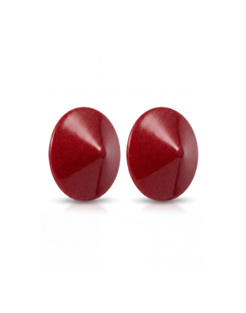Nipple Métal rouge Cache tétons cône 