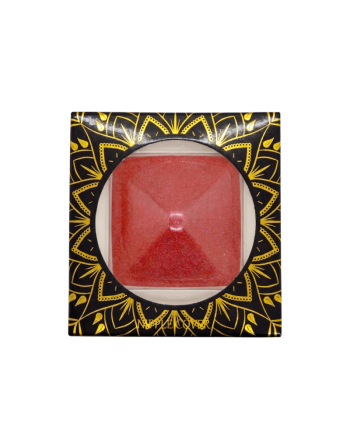 Nipple Métal rouge Cache tétons carré 