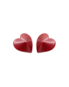 Nipple Métal rouge Cache tétons cœur 