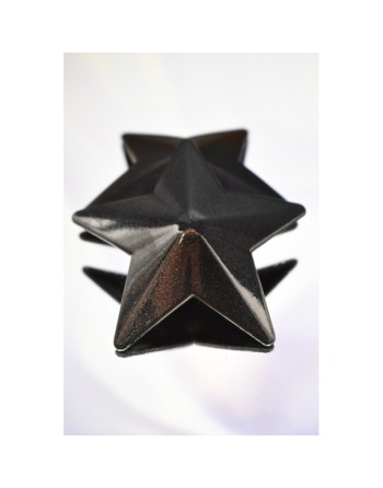 Nipple Métal noir Cache tétons d'étoile 