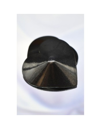 Nipple Métal noir Cache tétons cœur 