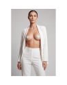 Nipple Métal blanc Cache tétons cœur 