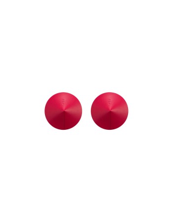 Sublimie paire de cache-tétons rouges PREMIUM