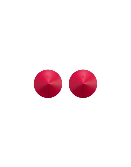 Sublimie paire de cache-tétons rouges PREMIUM