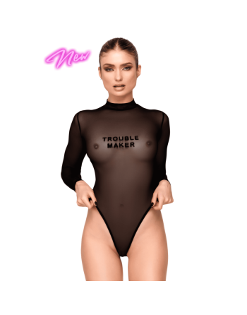 F388 Body transparent noir