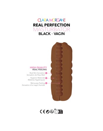 Real perfection masturbateur Vagin - Black