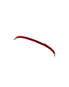 String rouge avec bijou perle  strass dorés