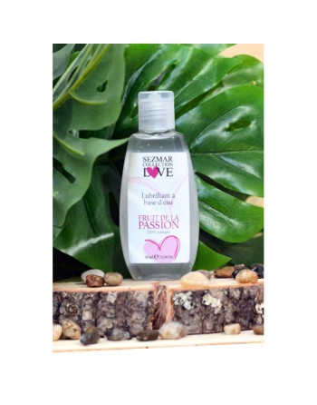 Lubrifiant à base d'eau 100% naturel Fruit de la passion 90ml 