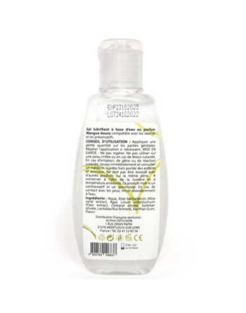 Lubrifiant à base d'eau 100% naturel Mangue Douce 90 ml 
