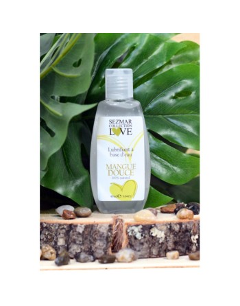Lubrifiant à base d'eau 100% naturel Mangue Douce 90 ml 