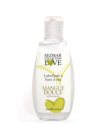 Lubrifiant à base d'eau 100% naturel Mangue Douce 90 ml 
