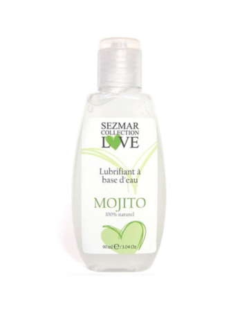 Lubrifiant à base d'eau 100% naturel Mojito 90 ml 