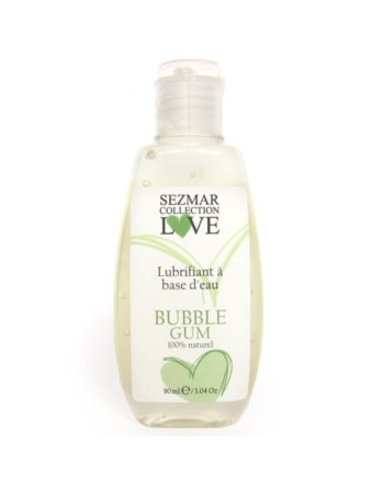 Lubrifiant à base d'eau 100% naturel Bubble Gum 90 ml 