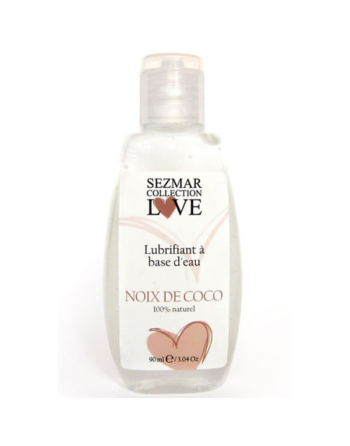 Lubrifiant à base d'eau 100% naturel Noix de Coco 90 ml 