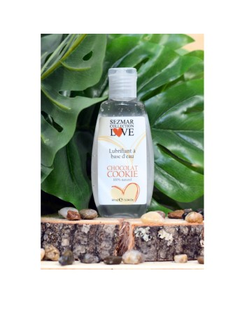 Lubrifiant à base d'eau 100% naturel Chocolat Cookie 90 ml 
