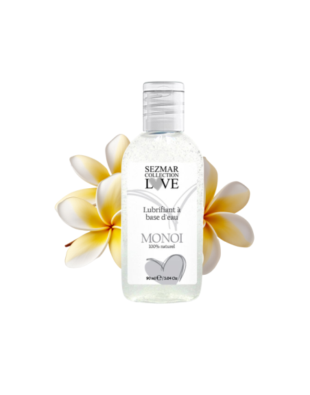 Lubrifiant à base d'eau 100% naturel Monoï 90 ml 