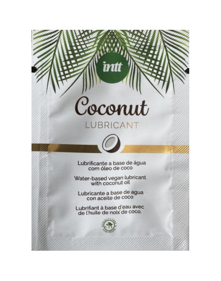 Echantillon Vegan noix de coco lubricant - Lubrifiant base eau 2ml