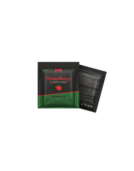 Echantillon Fraise lubricant - Lubrifiant base eau 2ml
