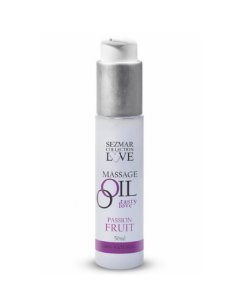 Huile de massage comestible Fruit de la passion 50ml