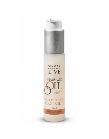Huile de massage comestible cookie chocolat 50ml 