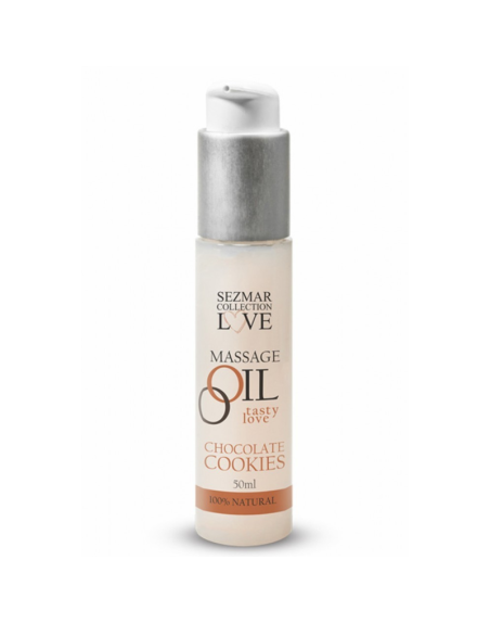 Huile de massage comestible cookie chocolat 50ml 
